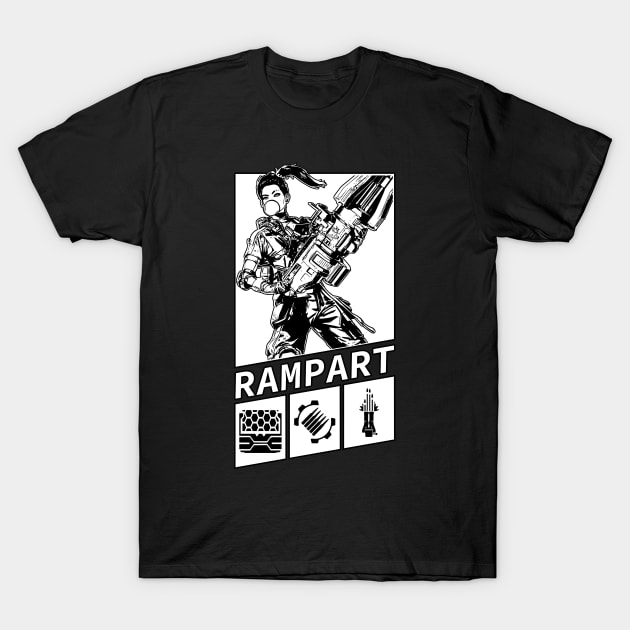 Rampart T-Shirt by Peolink